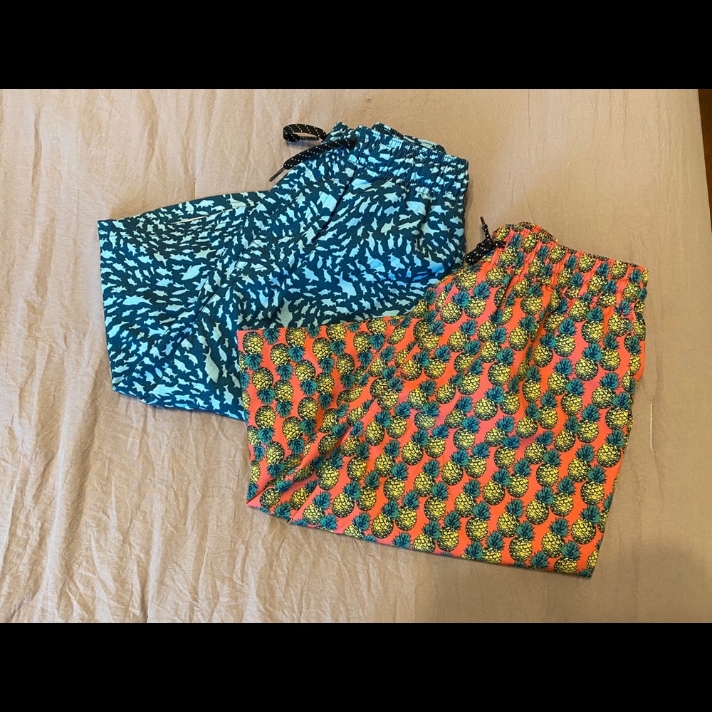 2 Kids Swim Trunks